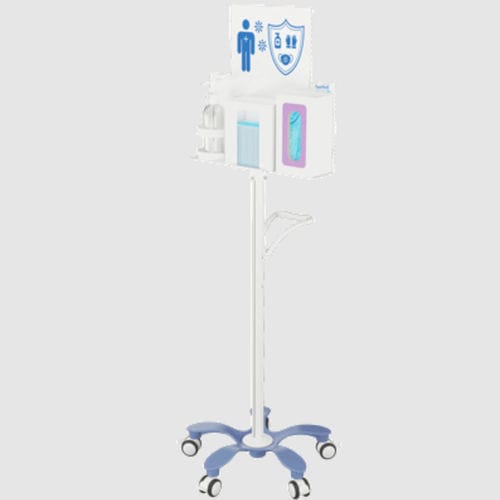 Dispensador de gel desinfectante - workFLO® - Touchpoint Medical - de guantes / de mascarillas / de pie