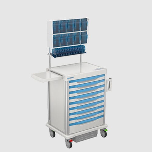 Carro de anestesia - Touchpoint Medical - de uso general / de cambio / con cajón