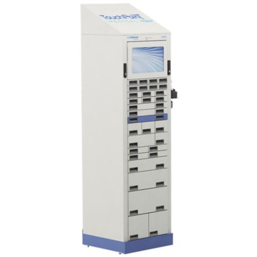 Armario automatizado de dispensación de medicamentos - medDispense® F - Touchpoint Medical - para farmacia / compacto / opciones