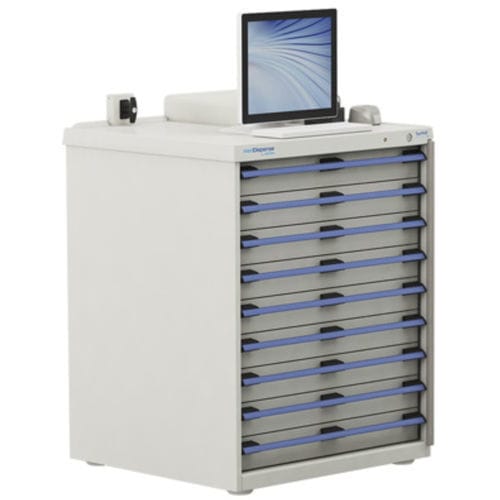 Armario automatizado de dispensación de medicamentos - medDispense® L - Touchpoint Medical - compacto