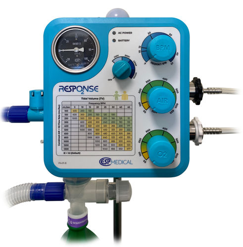 Ventilador de emergencia - RESPO2NSE - ESP Medical  - para cuidados intensivos / electrónico / de transporte