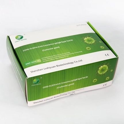 Prueba rápida para COVID-19 - Shenzhen Lvshiyuan Biotechnology Co., Ltd - de IgG / de IgM / de coronavirus