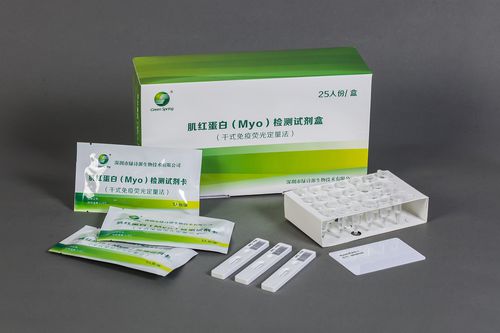 Kit de prueba de infarto de miocardio - Shenzhen Lvshiyuan Biotechnology Co., Ltd - de mioglobina / de hemoglobina / de sangre