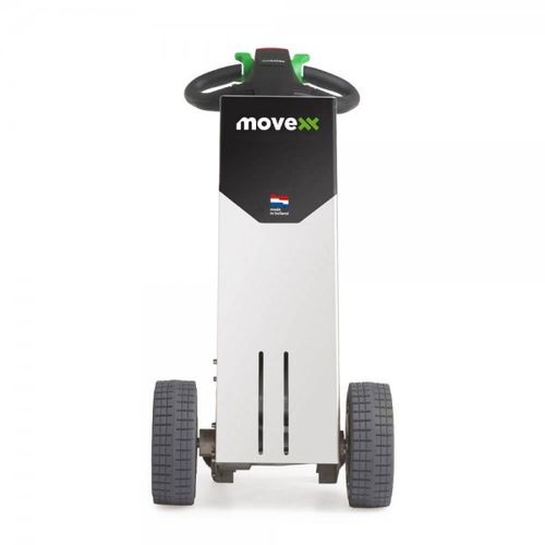 Transportador eléctrico para sala blanca - TT1000-T-Cleanroom - Movexx International BV - de acero inoxidable
