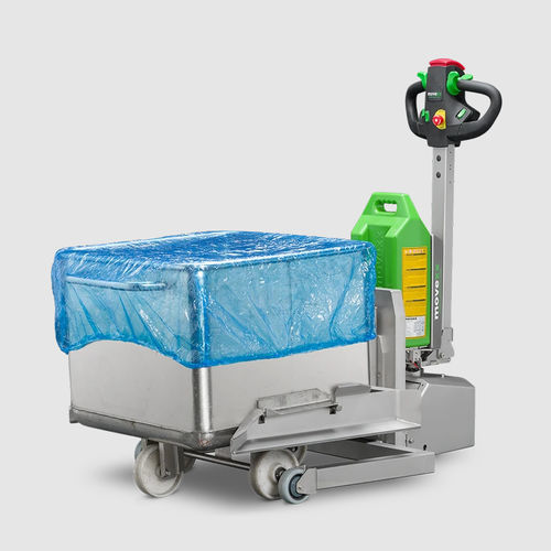Transportador eléctrico de acero inoxidable - TT1000-M-Inox-EB - Movexx International BV