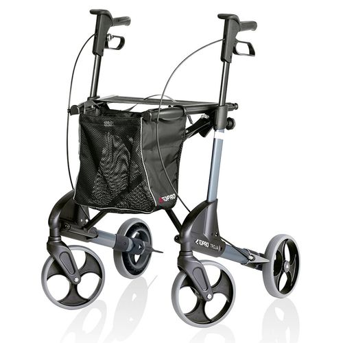 Andador con ruedas con 4 ruedas - Troja Neuro - TOPRO - con asiento / con canasta / con reposabrazos