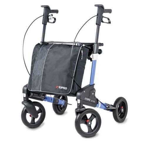 Andador con ruedas con 4 ruedas - Odyssé Travel - TOPRO - con asiento / con reposabrazos / de altura regulable