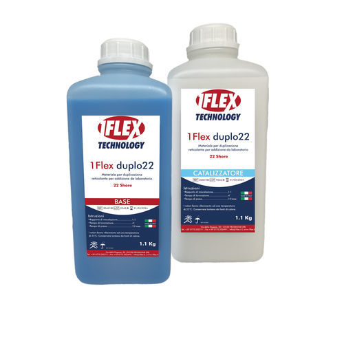 Material dental de silicona - Duplo 22 - 1Flex Technology - para laboratorio dental / de duplicado / líquido