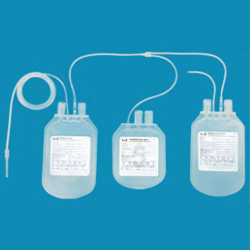 Bolsa de sangre triple - B2CS456PUZVH - B L Lifesciences - de PVC