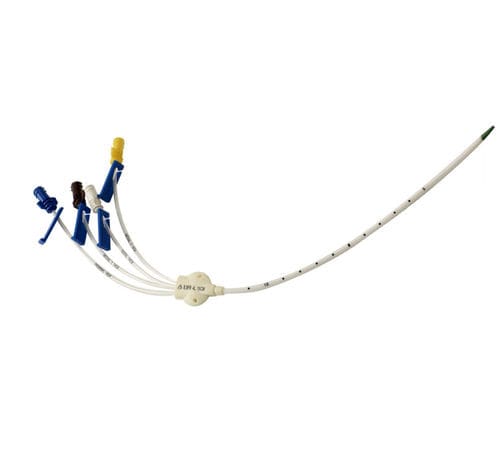 Catéter venoso central - B-CVC series - B L Lifesciences - de cuatro luces / 14 FR / 16 FR