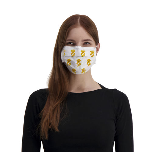 Mascarilla quirúrgica de tipo IIR - Teddy Bear - Lifa Air - sin látex / sin fibra de vidrio / para adulto