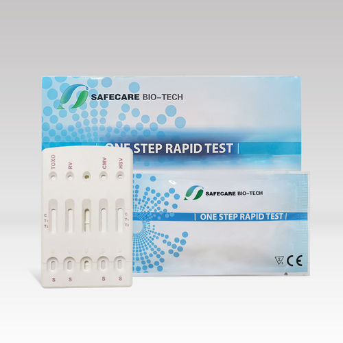 Prueba rápida de infecciones TORCH - Safecare - de rubeola / de IgM / de virus del herpes simple
