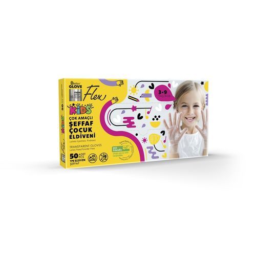 Guante sin látex - FLEX  - Reflex - de lavado / sin polvo / caja de 50