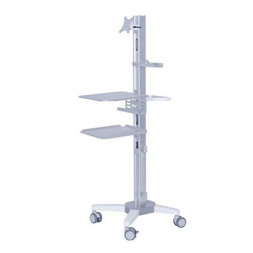 Carro médico - QingDao Wealthy automation equipment co., Ltd - endoscópico / de sonda / móvil