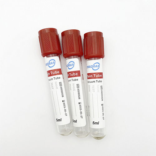 Tubo de ensayo de laboratorio - HeBei ChaoRan Medical Instruments - de sangre / de plástico / para extracción de muestras