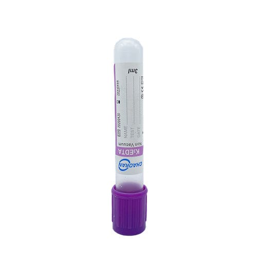 Tubo de ensayo de laboratorio - HeBei ChaoRan Medical Instruments - de sangre / de polietileno / para almacenamiento de muestras