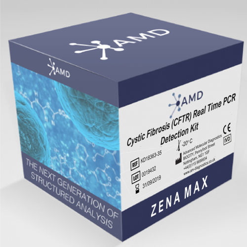 Kit de prueba de fibrosis quística - Zena Max  - Advanced Molecular Diagnostics Ltd. - de cloruro / de sangre total / para moco