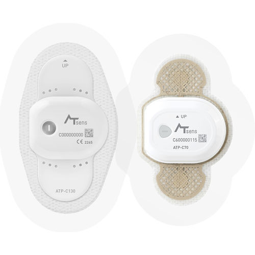 Electrodo ECG pad - ATP-C70	 - ATsens Co., Ltd. - de monitorización / de pecho / reutilizable