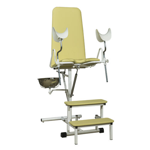 Sillón de reconocimiento ginecológico - KG-1M - Zapovit - neumático / de altura variable / de 2 secciones