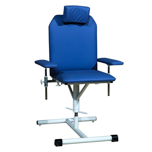 Silla con reposabrazos - KO-1 - Zapovit - de altura variable / giratoria