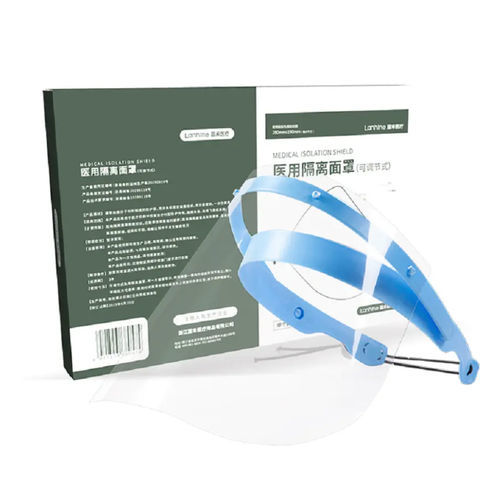 Pantalla facial de polietileno - 201 - Zhejiang Lanhine Medical Products - de policarbonato / máscara integral / para adulto