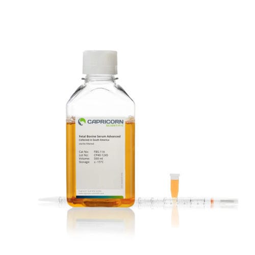 Reactivo SFB - FBS-11A - Capricorn Scientific GmbH - factor de crecimiento / para cultivos celulares