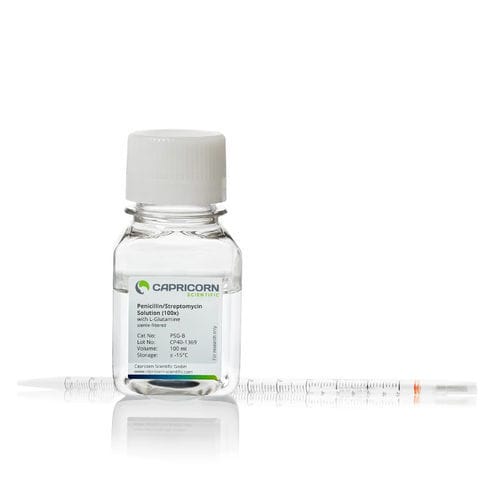 Reactivo en solución - PSG-B - Capricorn Scientific GmbH - penicilina / estreptomicina / para cultivos celulares