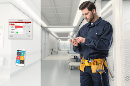 Sistema de llamada a enfermero de zona - Caretronic Ltd - para centro sanitario