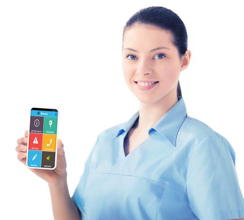 Aplicación Android para comunicación - iNurse - Caretronic Ltd - para centro sanitario / de emergencia / para smartphone