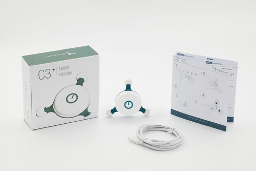Holter 3 canales - C3+ - Cortrium - USB / inalámbrico