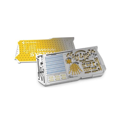 Kit de instrumentos para cirugía craneomaxilofacial - System D Middlde S - Delphos Implants