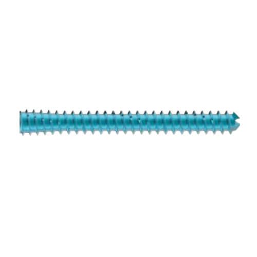 Tornillo de compresión ósea para pie - Hurricane S - Delphos Implants - para mano / canulado / sin cabeza