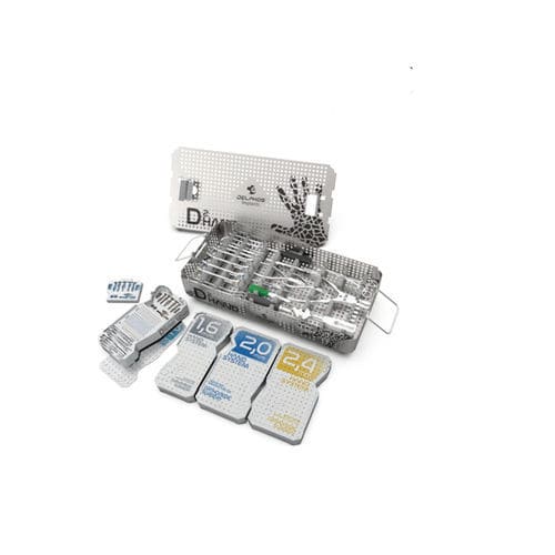 Kit de instrumentos para traumatología - Delphos Implants - para cirugía de la mano