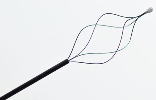 Cesta endoscopica para extracción de cálculos renales - Endox Feinwerktechnik - helicoidal