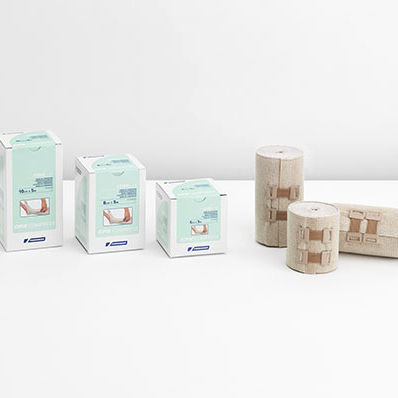 Venda de algodón - CPK Compress - FARMABAN S.A. - elástico / transpirable