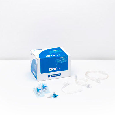 Set de perfusión con grifo - 26 series - FARMABAN S.A.