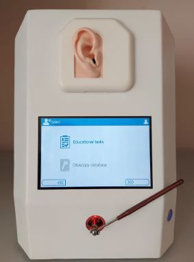 Simulador de formación - VOS - BE MED SKILLED - para cuidados ORL / de otoscopia / de realidad virtual