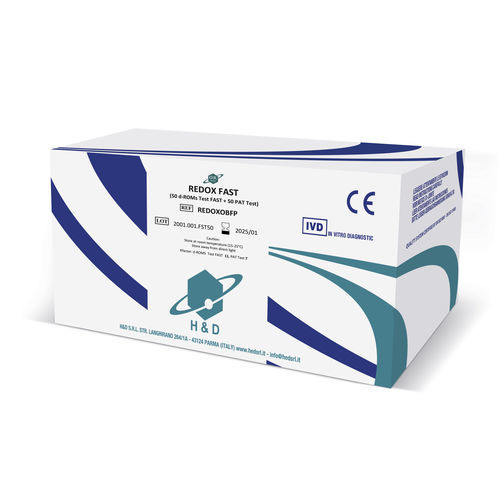 Kit de prueba de estrés oxidativo - REDOX OB FAST  - H&D srl - para animales / veterinario / de poder antioxidante total