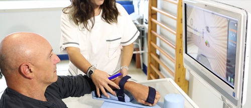 Sistema de rehabilitación de movilidad del brazo - MOTORE - Humanware - robotizado