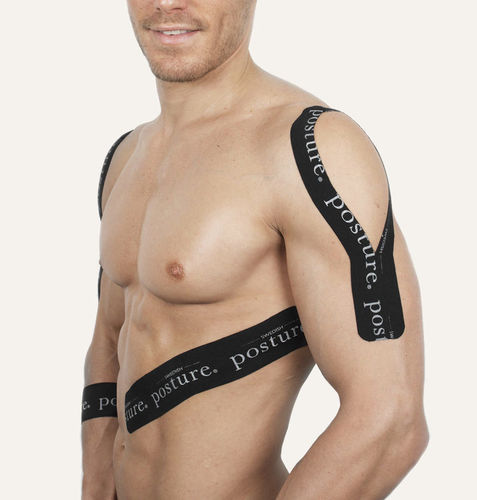 Venda neuromuscular - Kinesio - Swedish Posture - elástica / de algodón / de látex