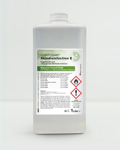 Desinfectante para la higiene de las manos - CORPUSAN® - IVN Nettetal & Unigema - líquido / 1000 mL / a base de alcohol