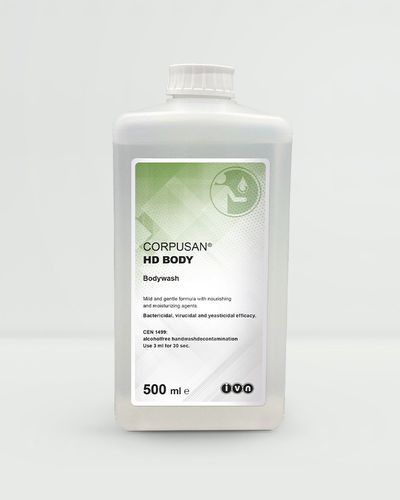 Jabón antiséptico bactericida - CORPUSAN® - IVN Nettetal & Unigema - virucida / fungicida