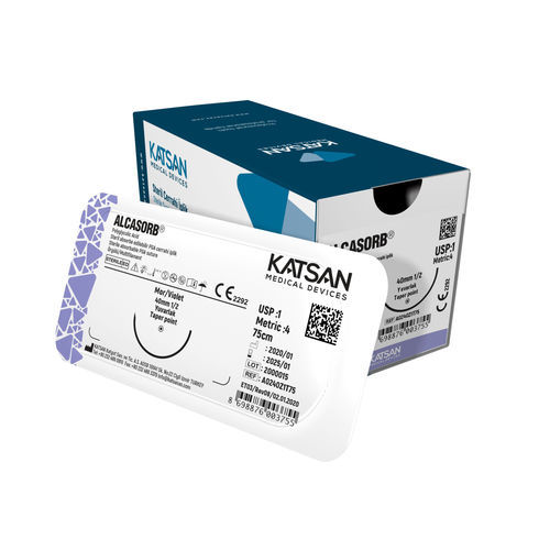 Hilo de sutura reabsorbible - ALCASORB® - Katsan Tıbbi Cihazlar - cirugía general / cirugía ortopédica / cirugía oral