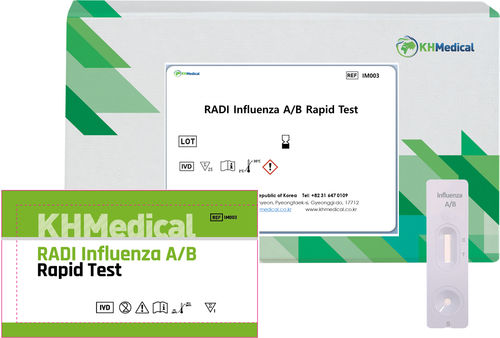 Prueba rápida de enfermedades respiratorias - RADI - KH Medical Co., Ltd. - de influenza A / de influenza B