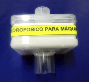 Filtro antibacteriano - YER-MED	 - Laboratorios Yermedic - antivirus / hidrófobo / para ventilación artificial