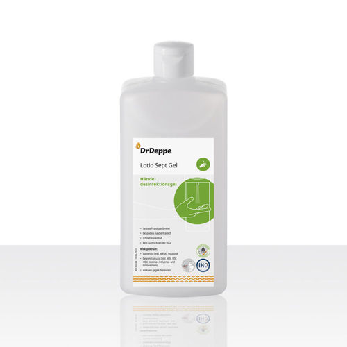 Solución hidroalcohólica 500 ml - Lotio Sept Gel - Laboratorium Dr. Deppe - 1.000 ml / 100 ml
