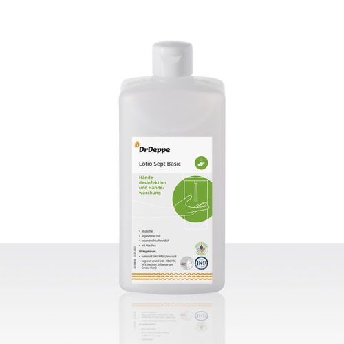 Solución hidroalcohólica 500 ml - Lotio Sept Basic - Laboratorium Dr. Deppe - 100 ml / 1.000 ml / 5.000 ml