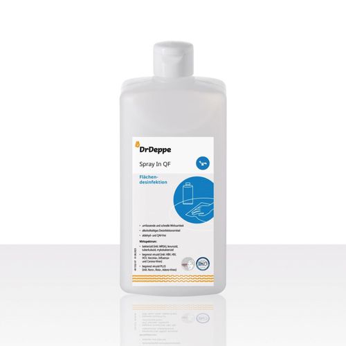 Desinfectante para suelos y superficies - Spray In QF - Laboratorium Dr. Deppe - líquido / 1000 mL / 500 mL