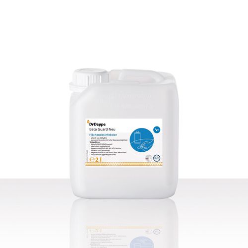 Desinfectante para suelos y superficies - Beta Guard Neu - Laboratorium Dr. Deppe - líquido / 5000 mL / 10000 mL