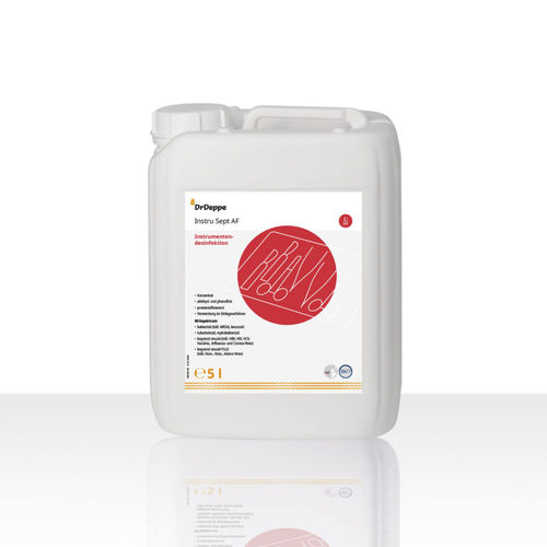 Desinfectante para instrumental quirúrgico - Instru Sept AF - Laboratorium Dr. Deppe - para instrumental dental / líquido / 5000 mL